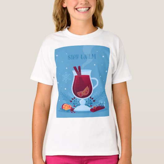 冬のマルチ・ワイン Tシャツ (正面)