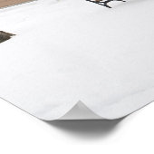 冬のマンハッタン ポスター (角)