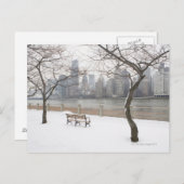 冬のマンハッタン ポストカード (正面/裏面)