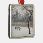 冬のマンハッタン メタルオーナメント (右)