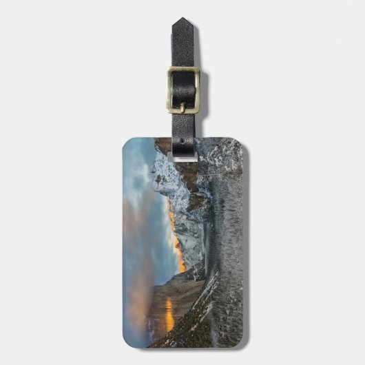 冬のマーク ラゲッジタグ (正面縦)