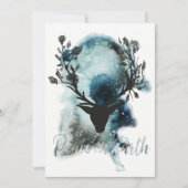 冬のミステ疑問に思ィック・デア・ピースオン・アース・クリスマス シーズンカード (正面)