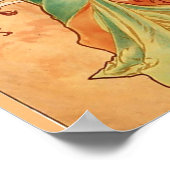 冬のミュシャ ポスター (角)