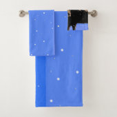 冬のムース – オリジナル野生動物アート バスタオルセット (インサイチュ)