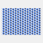 冬のムース – オリジナル野生動物アート ラッピングペーパーシート (正面2)