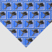 冬のムース – オリジナル野生動物アート 薄葉紙 (詳細)