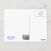 冬のメリマック川 ポストカード (裏面)