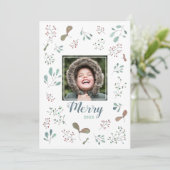冬のメリー森のクリスマスフォト シーズンカード (スタンド正面)