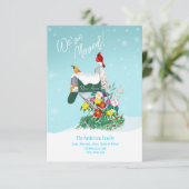 冬のメールボックスと深紅色引っ越しました! (スタンド正面)