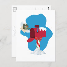 冬のメールボックス航空便