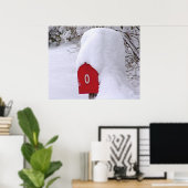 冬のメール ポスター (ホームオフィス)