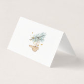 冬のモダン森の枯れ枝は松の休日 (裏面)