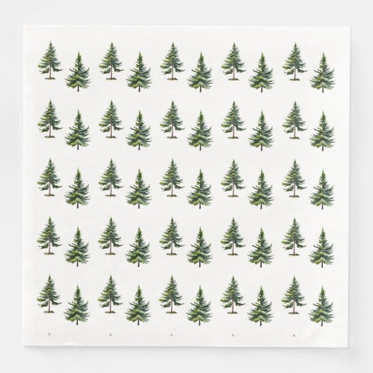 冬のモミの森 (正面)