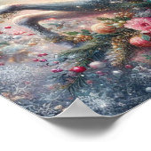 冬のユニコーンマジカルシーン7 ポスター (角)