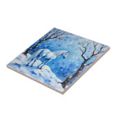 冬のユニコーン タイル (側面)