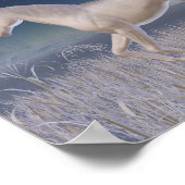 冬のユニコーン – ランニング ポスター (角)