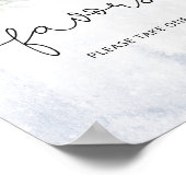 冬のユーカリエレガントプトゥスは一つ取って下さい ポスター (角)