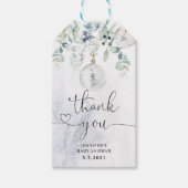 冬のユーカリ感謝していコージー ギフトタグ (正面)