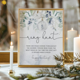 冬のユーカリ リングハント ポスター