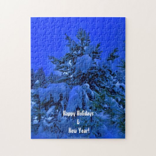 冬のライトピズル ジグソーパズル (縦)