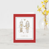 冬のラブカード カード (黄色い花)