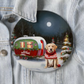 冬のラブラドールキャラバンクリスマスアドベンチャー 缶バッジ (インサイチュ)