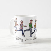 冬のランナー コーヒーマグカップ (正面左)
