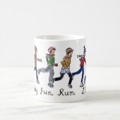 冬のランナー コーヒーマグカップ (中央)