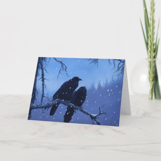 冬のラヴェンス カード (正面)