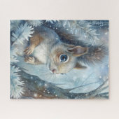 冬のリス ジグソーパズル (横)