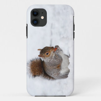 冬のリスiPhone 5ケース iPhone 11 ケース
