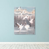冬のリズム キャンバスプリント (インサイチュ (ウッドフロア))