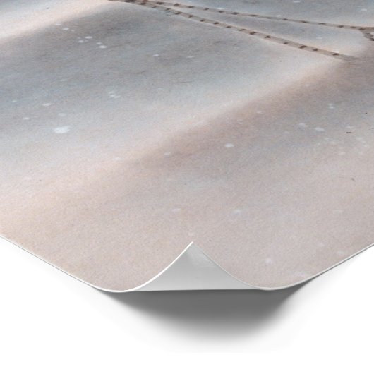 冬のリズム ポスター (角)