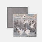 冬のリズム マグネット (正面/裏面)