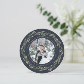 冬のリースホリデーフォトカード シーズンカード (スタンド正面)