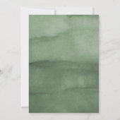 冬のリースポインセチア&バードクリスマス 招待状 (裏面)