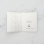 冬のリースメリーと明るいクリスマスロゴ シーズンカード (内部)