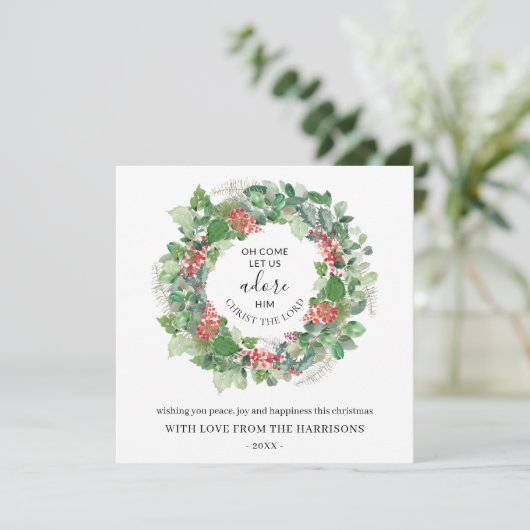 冬のリース来は彼にクリスマスのカードを崇拝させよう (スタンド正面)