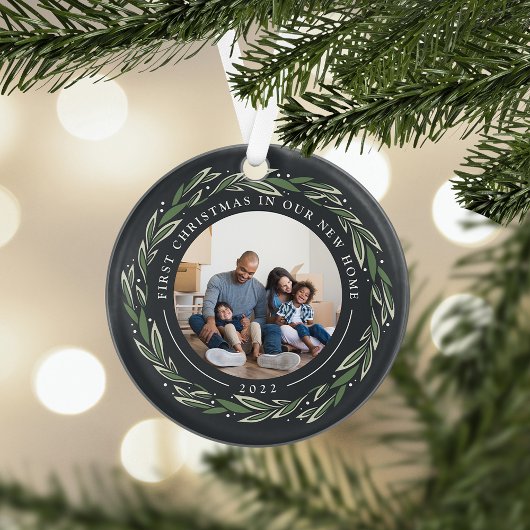 冬のリース |新しいホーム初めてのクリスマス オーナメント