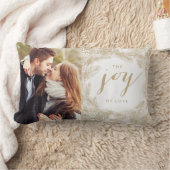 冬のリース%PIPE%の喜びのスタイリッシュな休日の枕 ランバークッション (ブランケット)