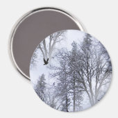 冬のレイヴン… マグネット (正面/裏面)