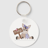 冬のロバ キーホルダー (裏面)