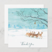 冬のローディアグループ サンキューカード (正面/裏面)