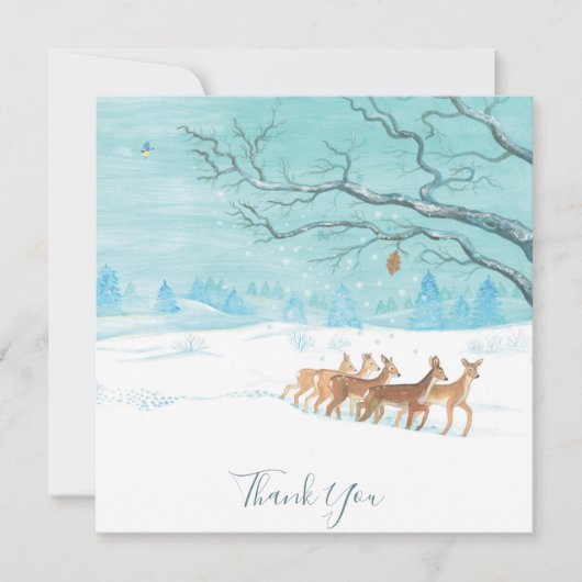 冬のローディアグループ サンキューカード (正面)