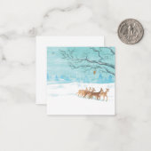 冬のローディアグループ ノートカード (正面/裏面インサイチュ)