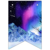 冬のワンダーライトが旗 バンティングフラッグ (第1の旗)