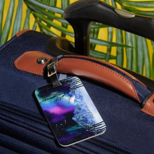 冬のワンダーライトの荷物タグ ラゲッジタグ (正面インサイチュ1)