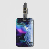 冬のワンダーライトの荷物タグ ラゲッジタグ (正面縦)