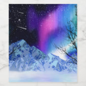 冬のワンダーライトワインラベル ワインラベル (シングルラベル)