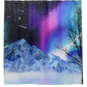 冬のワンダーライト シャワーカーテン (正面)